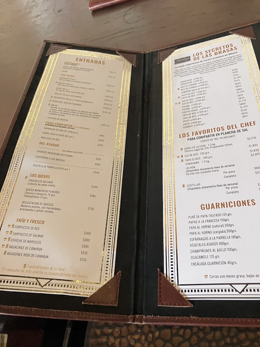 Argentino Steak House Menu - Image 6